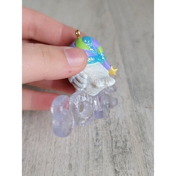 Hallmark 2008 cool decade owl ornament Xmas glitter - Picture 2 of 5